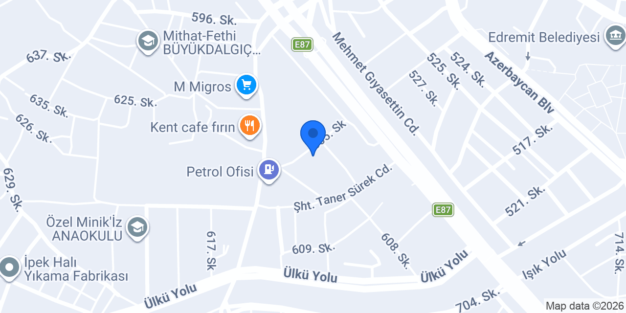 Adramis Şarküteri konumu