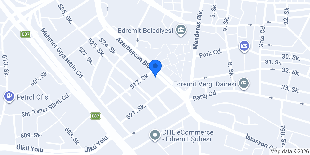 Seydanlı cafe & patisserie konumu