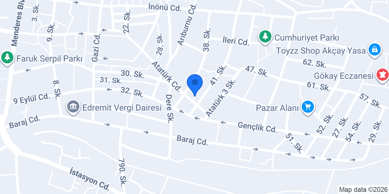 Çanlıoğlu Market konumu