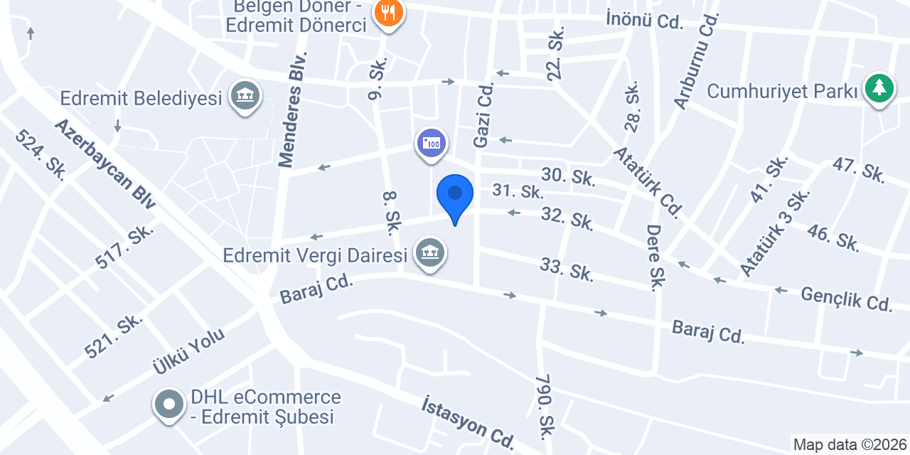 Deep Güzellik Salonu konumu