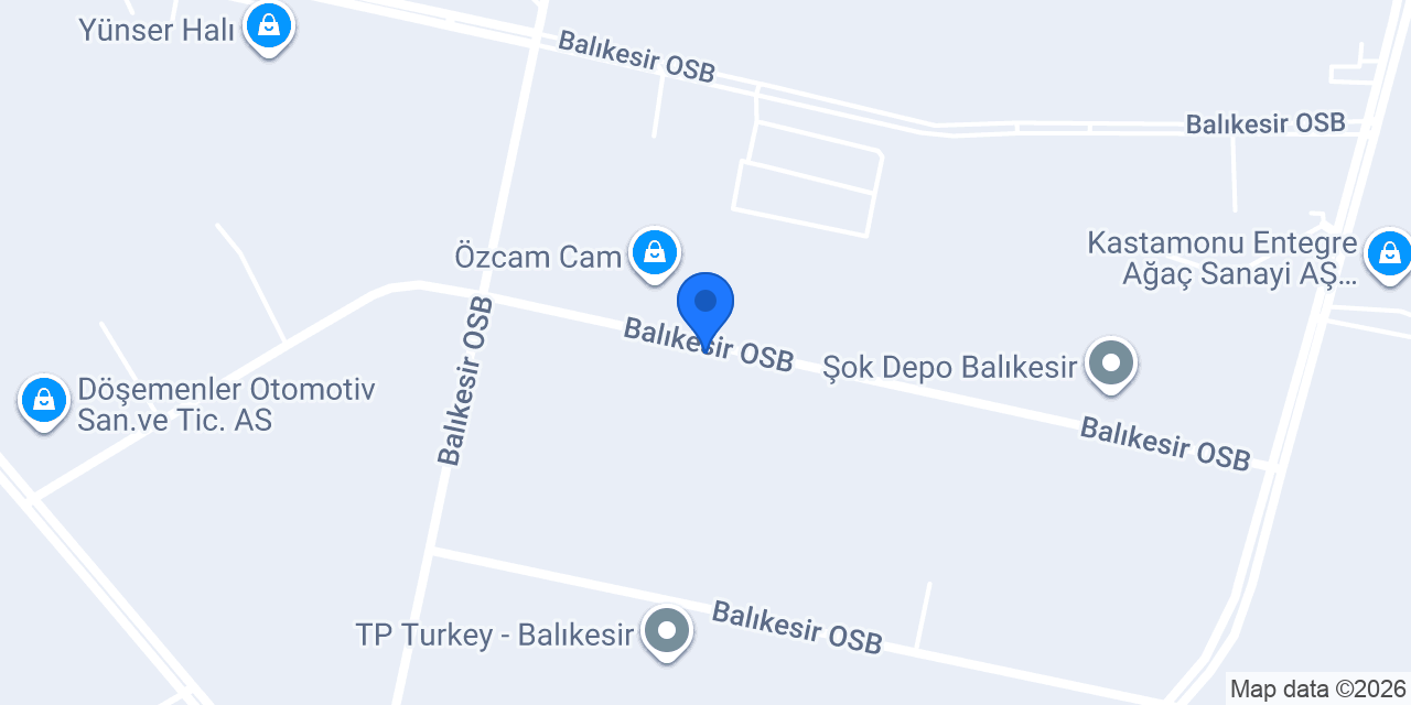 HM Elektromekanik Üretim A. Ş. konumu