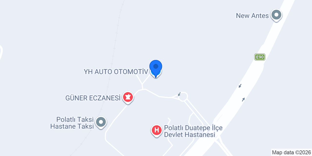 YH AUTO OTOMOTİV konumu