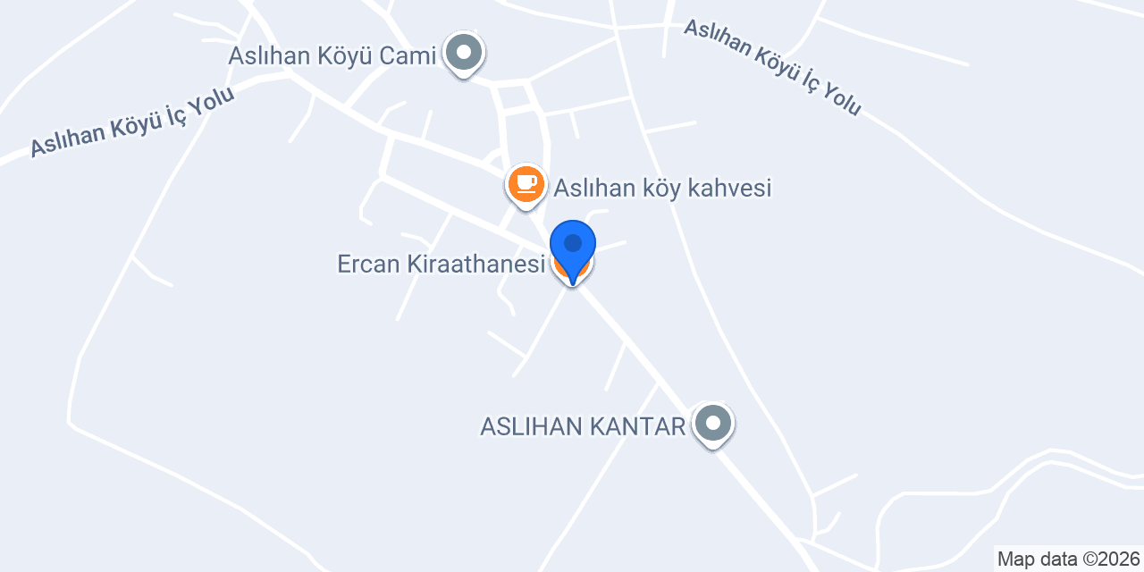 Ercan Kiraathanesi konumu
