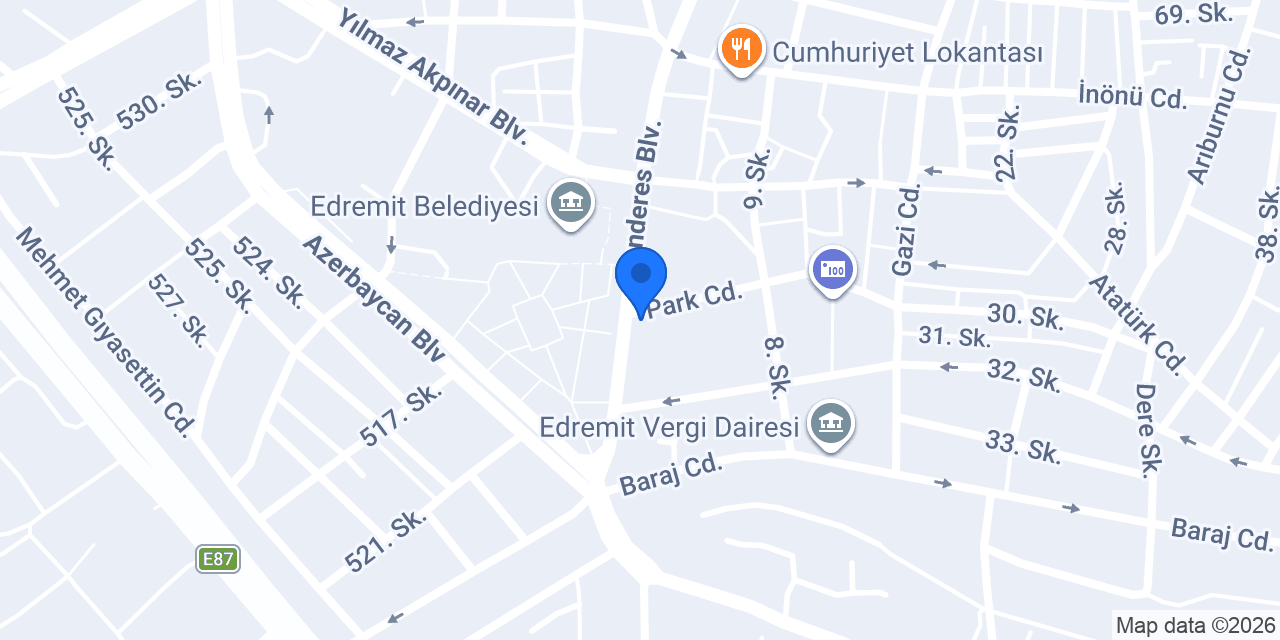 Klinik Psikolog Elif Kılıç Karakuş konumu