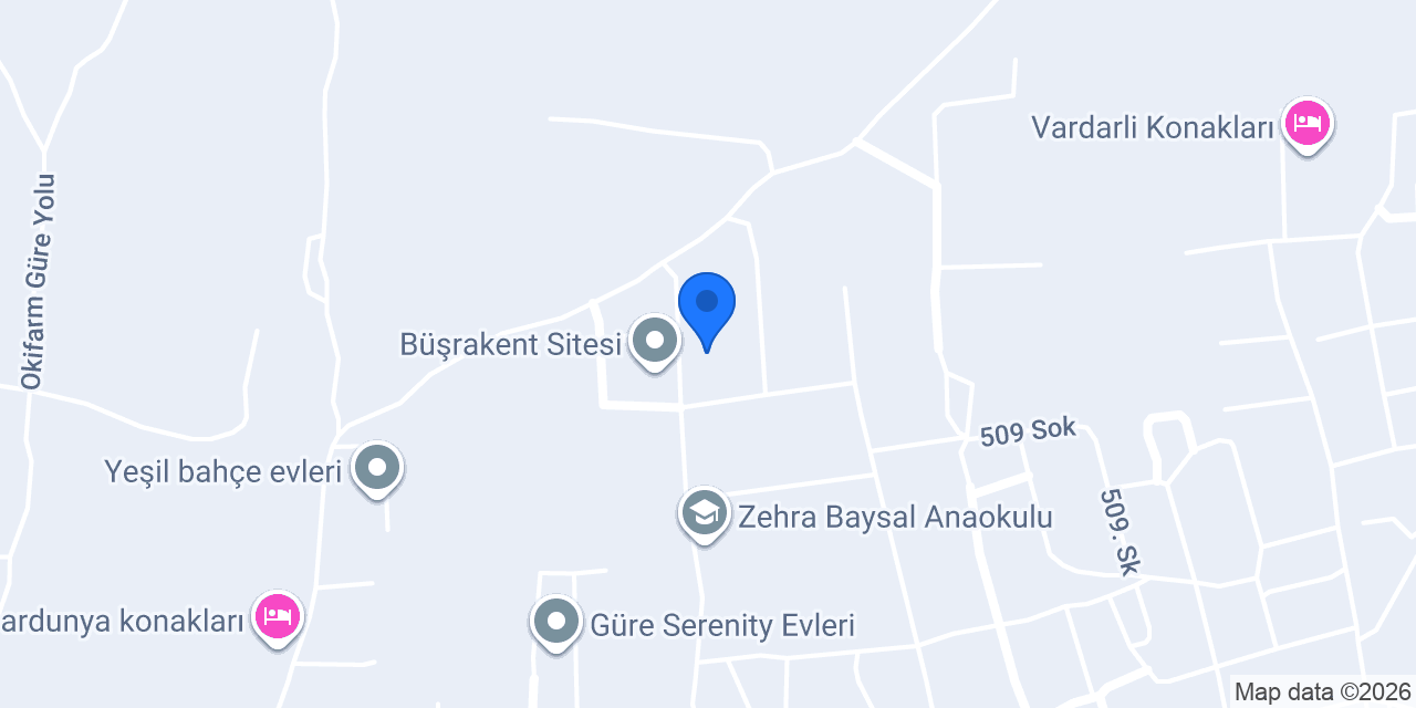 Gulistan Sitesi konumu
