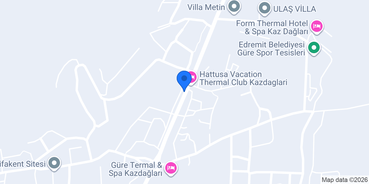 Hattuşa Taksi Güre Şoför Hulusi konumu