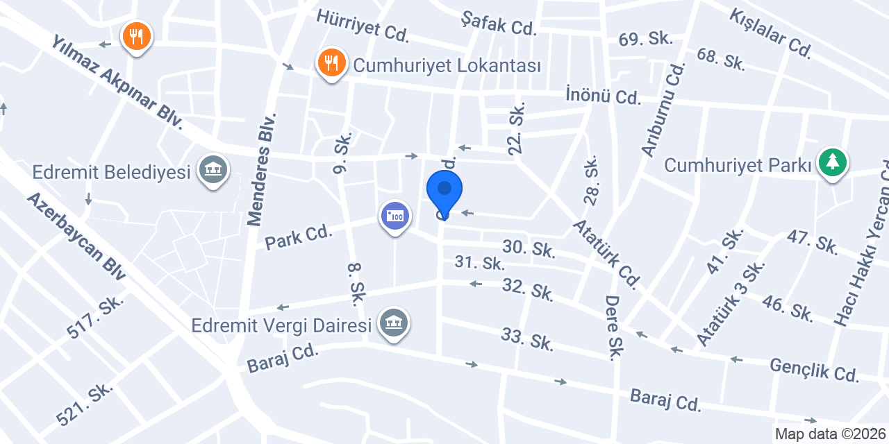 Öztürk elektirik konumu