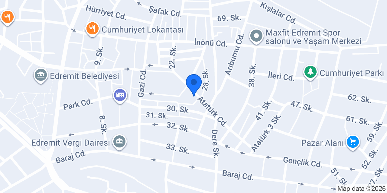BOZCAR KADIKÖY konumu