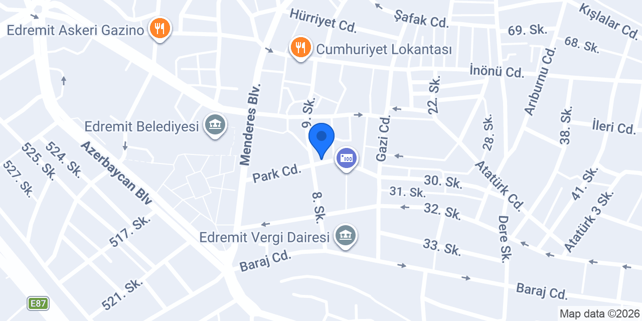 Eğitim Kırtasiye konumu