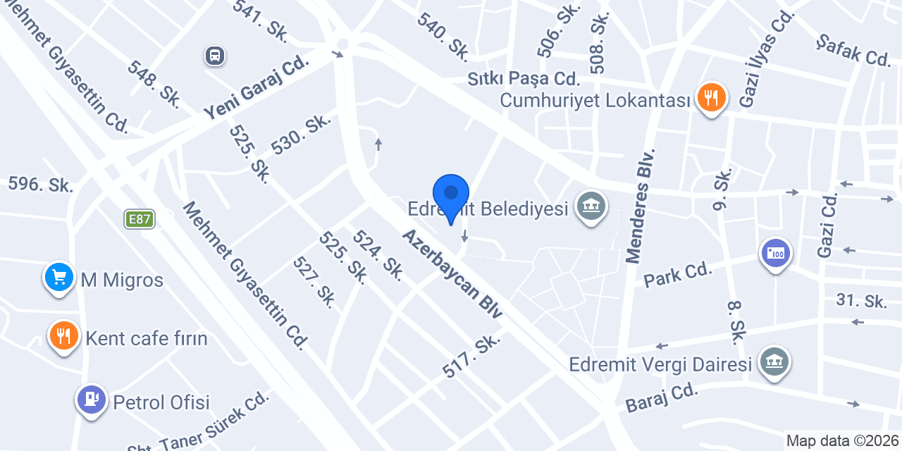 Arka Sokak Cafe konumu