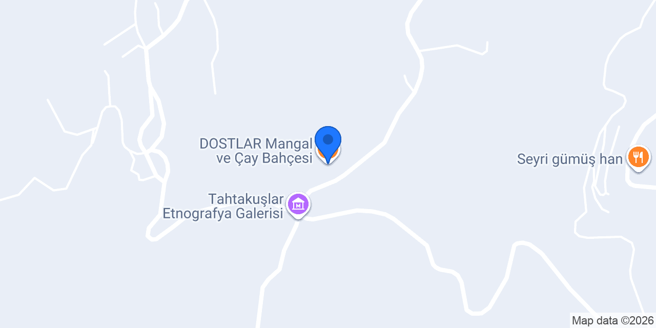 DOSTLAR Mangal ve Çay Bahçesi konumu