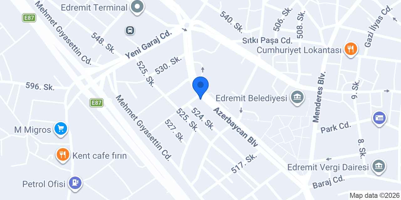 Seyit Büro Mobilyaları konumu