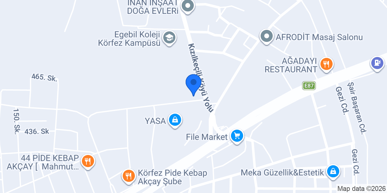 Edremit Oto Yıkama konumu