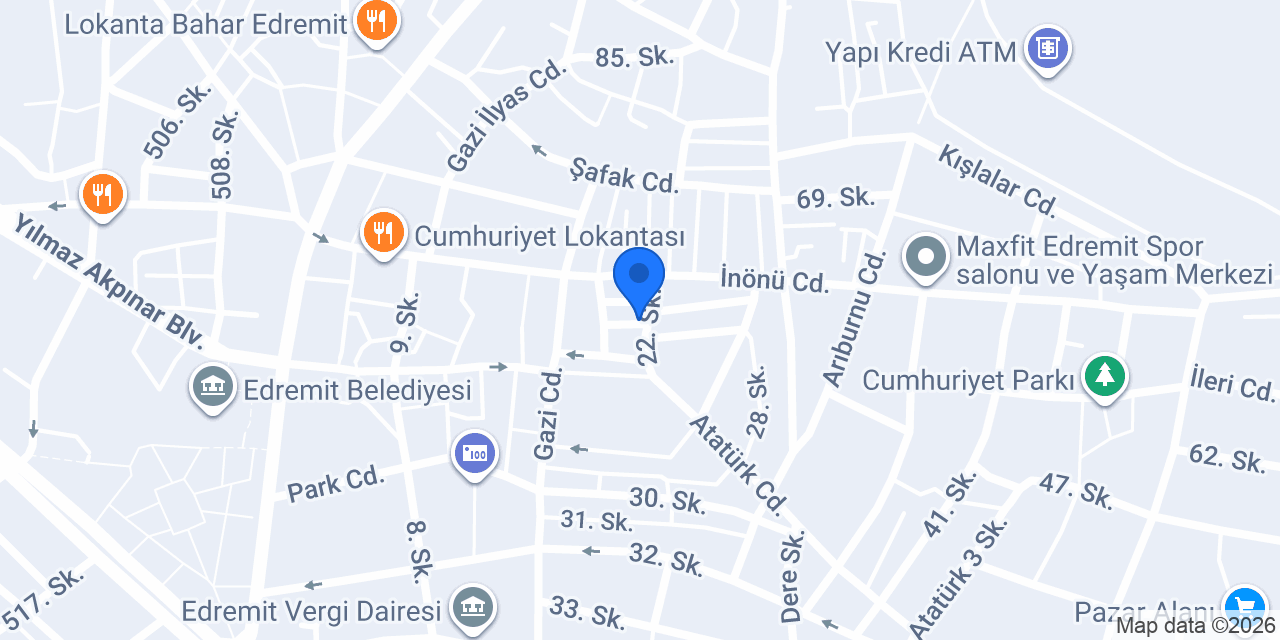 Saygın Elektronik konumu