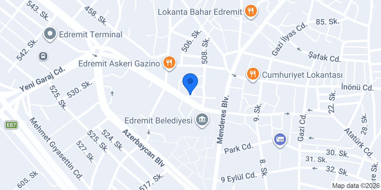 Köseoğlu Klima Kombi Servisi konumu