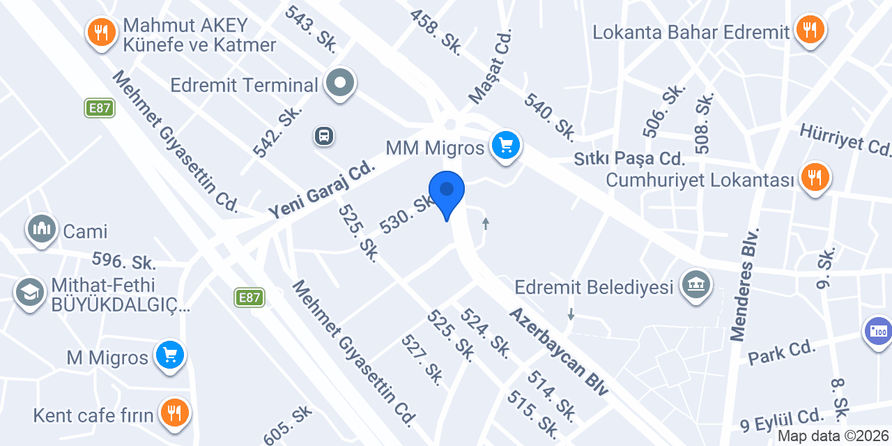 Bianca Stella Shop Edremit konumu