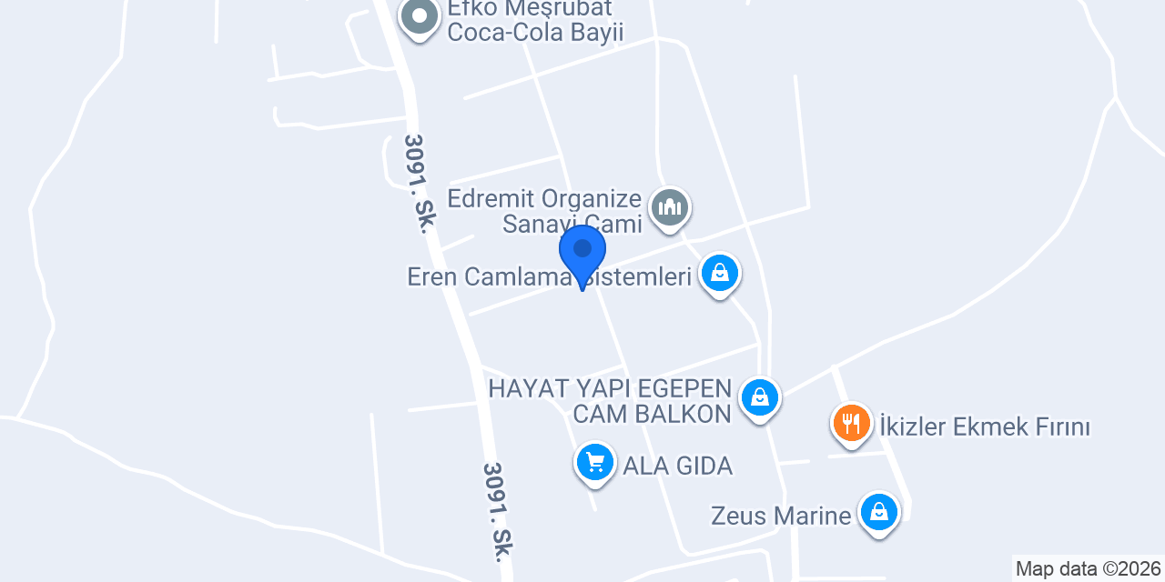 Öncü Vitray konumu