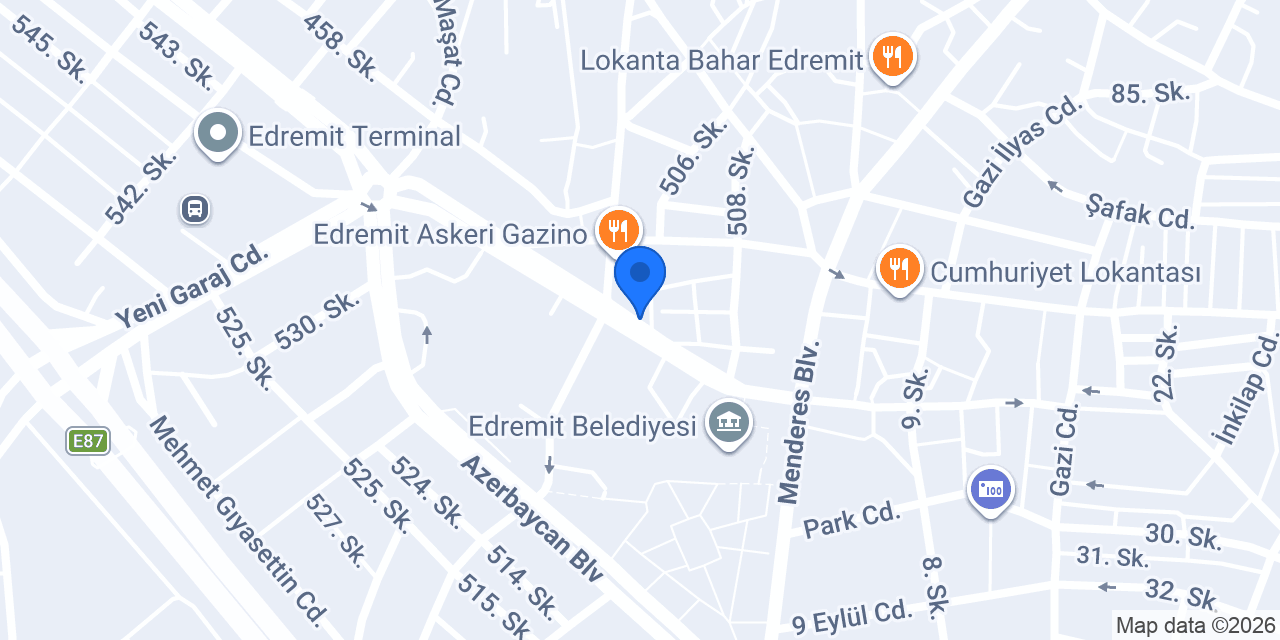 Gençlik Kırtasiye konumu
