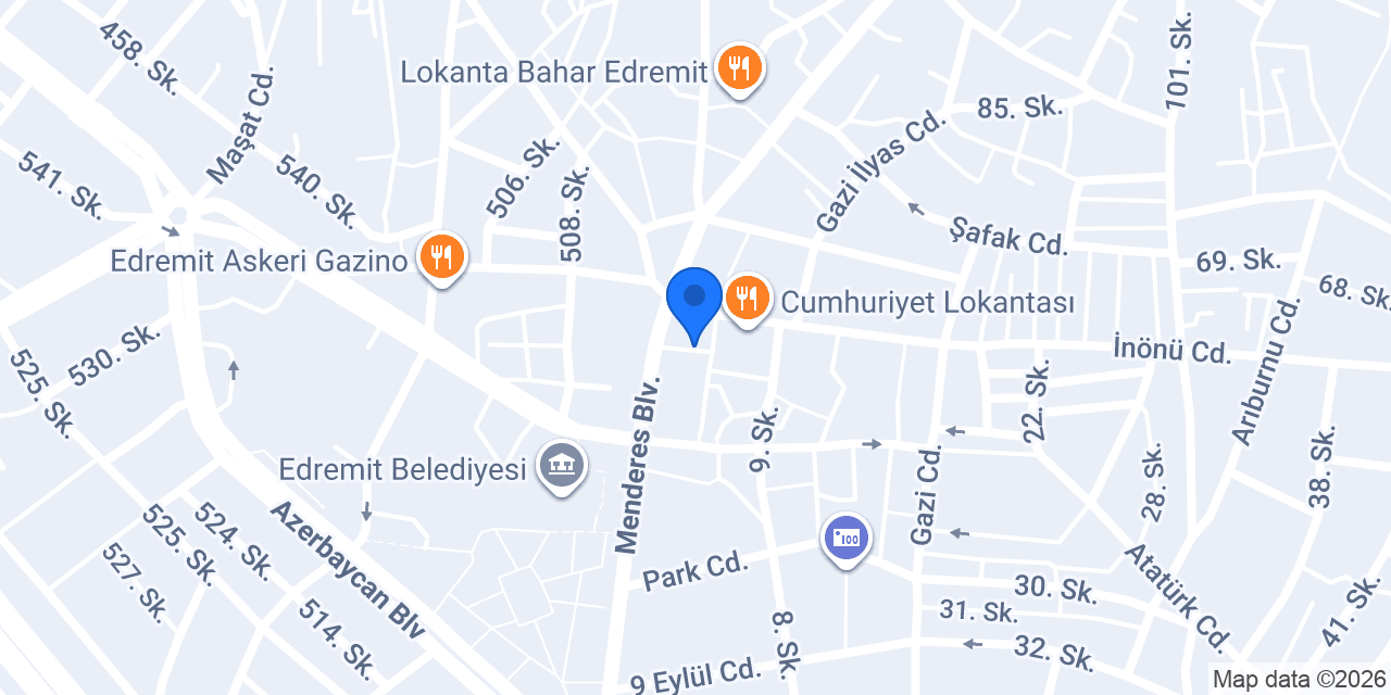 Palandöken Cağ Kebap Salonu konumu