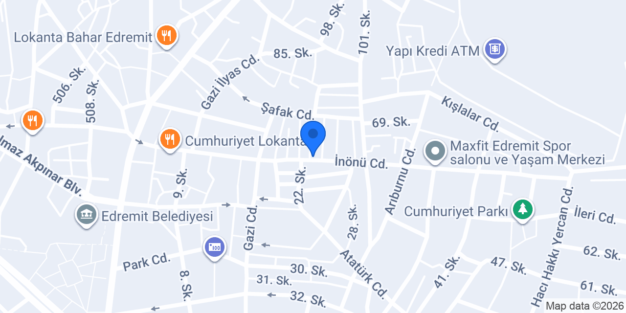 Edremit Arven Elektrik & Dekorasyon konumu