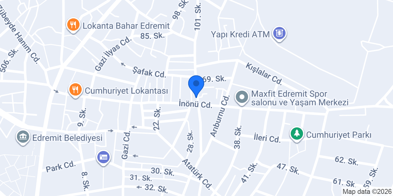 Altın makas edremit erkek kuaförü konumu