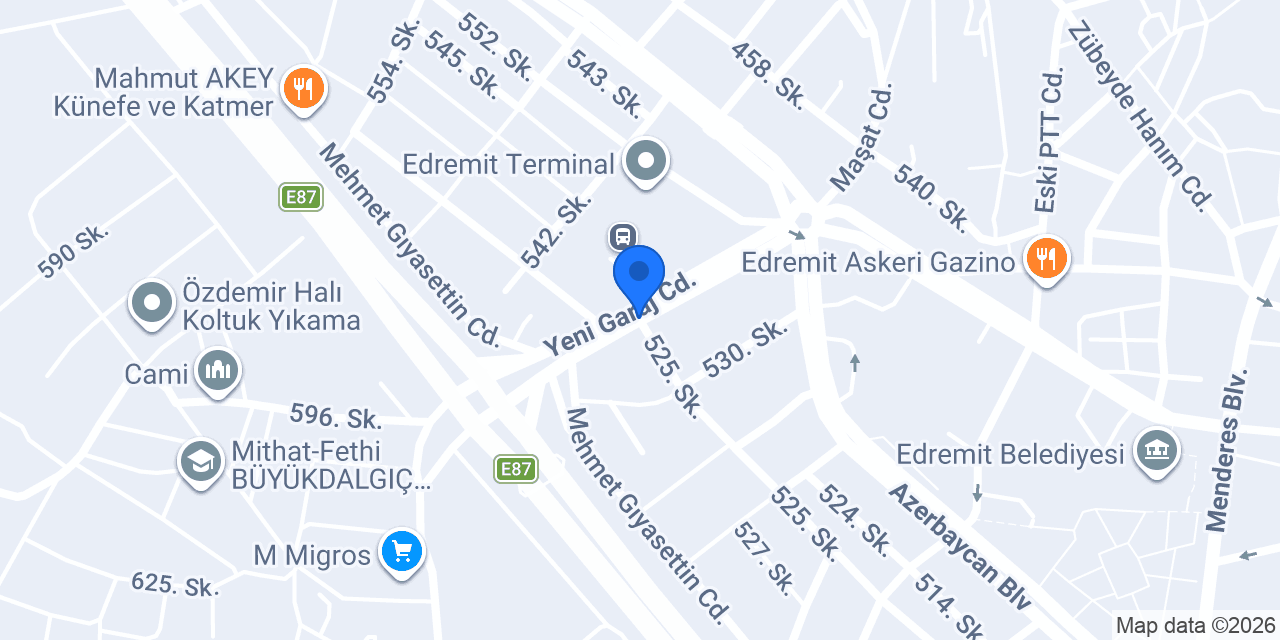Cafe'de Çay konumu