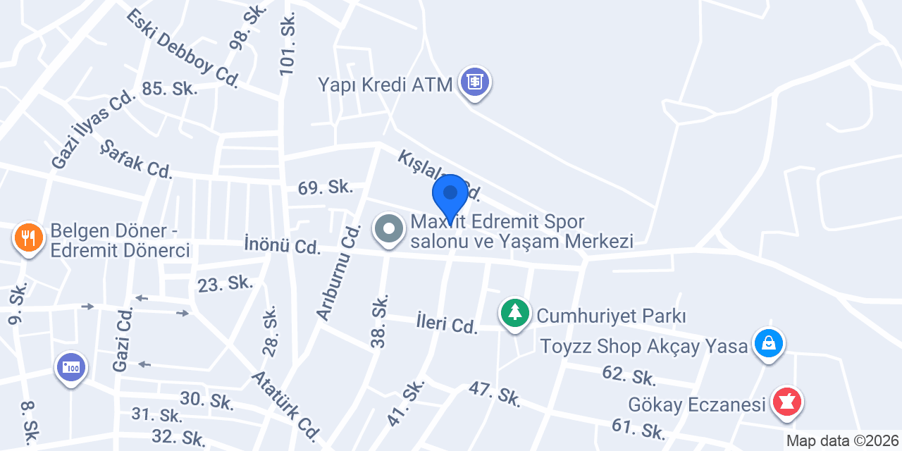 Edremit Deniz Yapı konumu