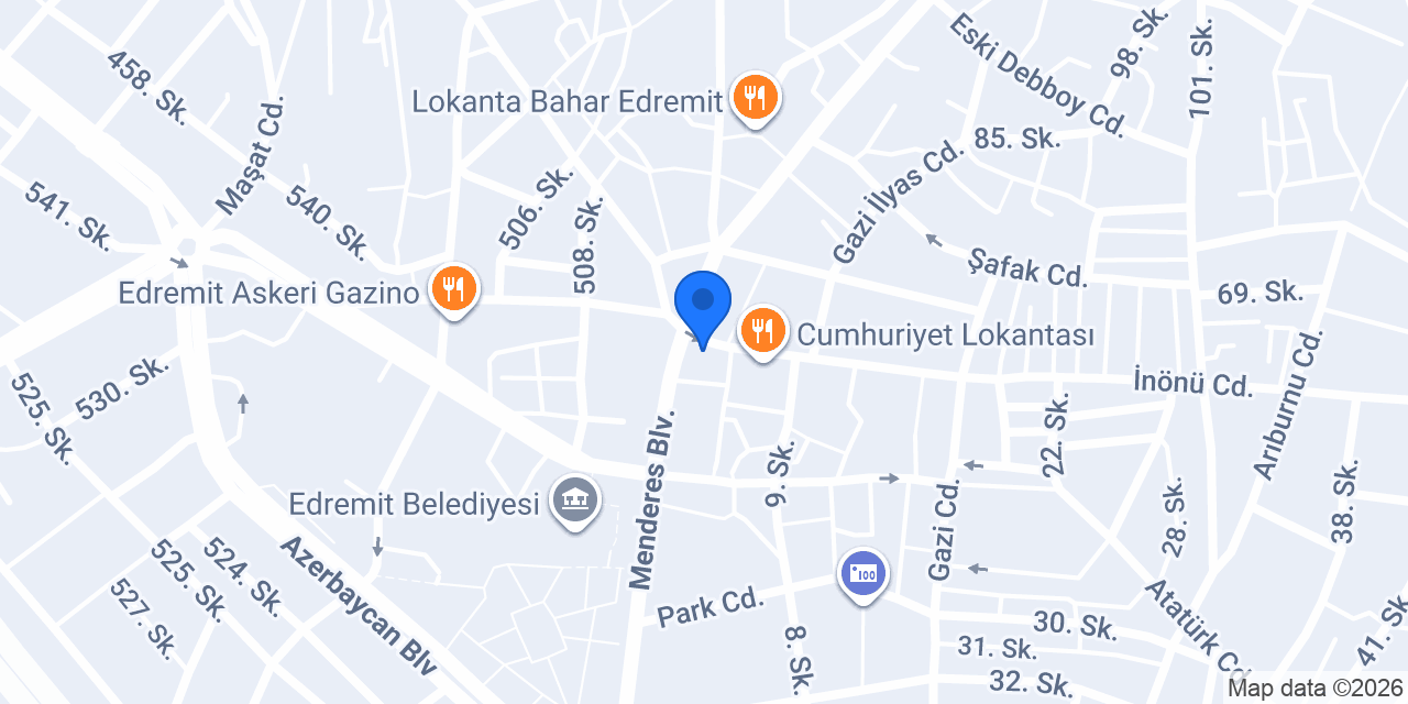 Güleli Eczanesi konumu