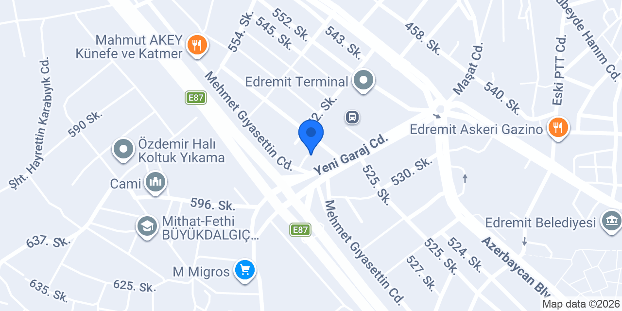 Sıcak Tepsi Börek & Baklava konumu