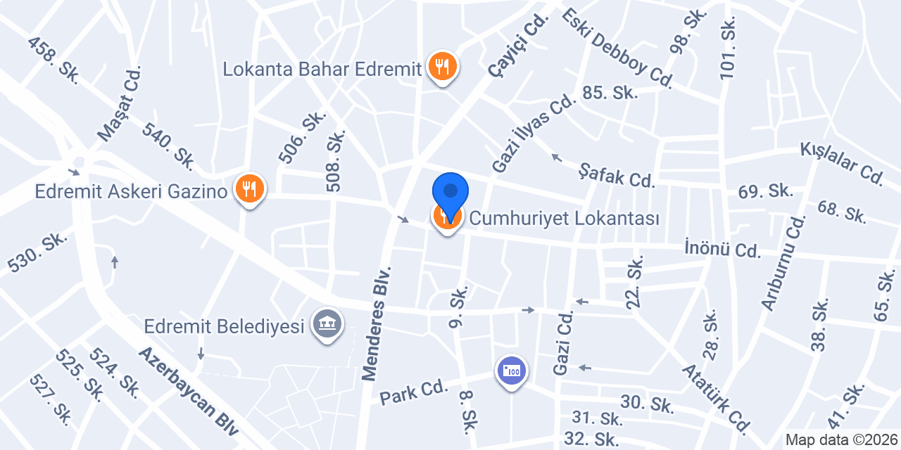 Zen Pırlanta Edremit konumu