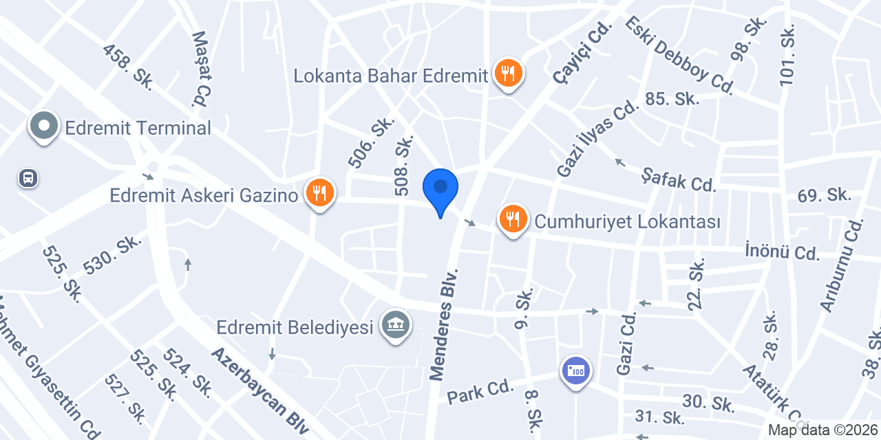 KILIÇ MİMARLIK konumu