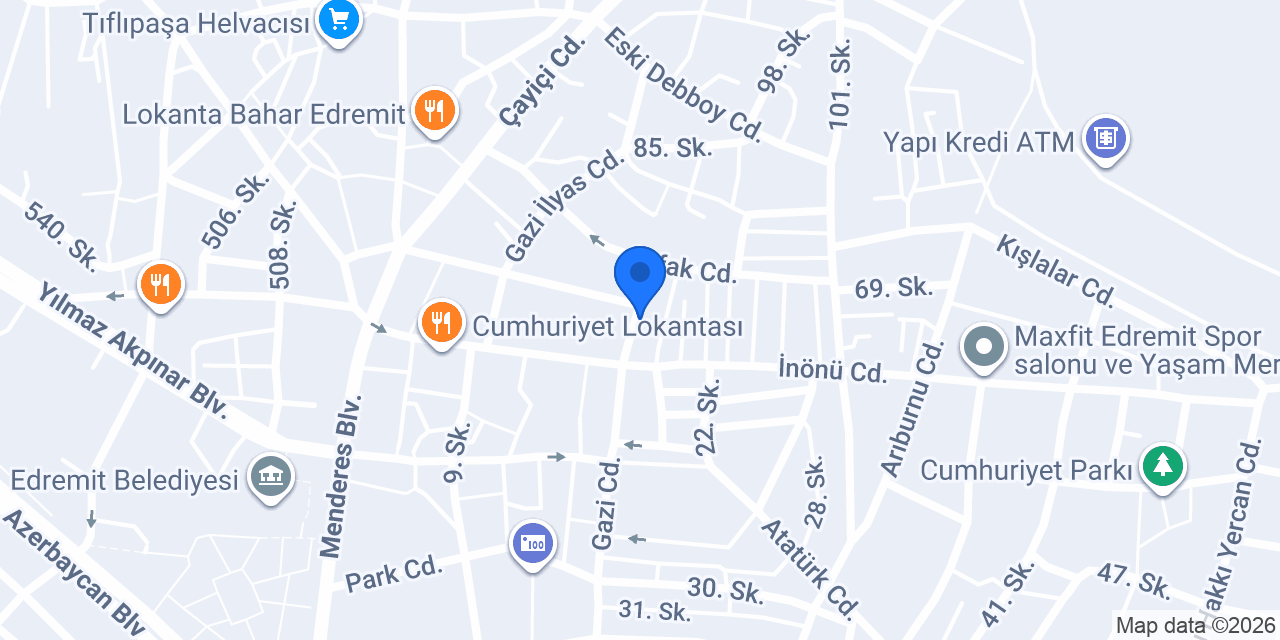 Konak 1890 Restoran & Kafe konumu