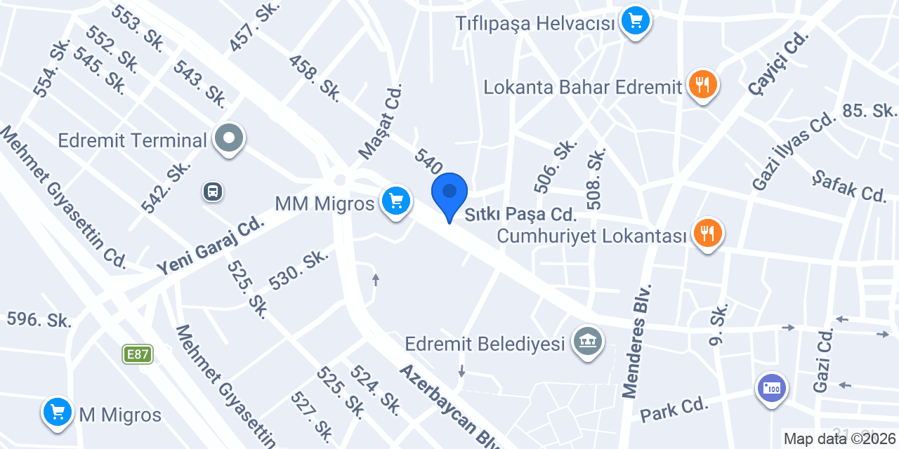 Varan Turizm konumu