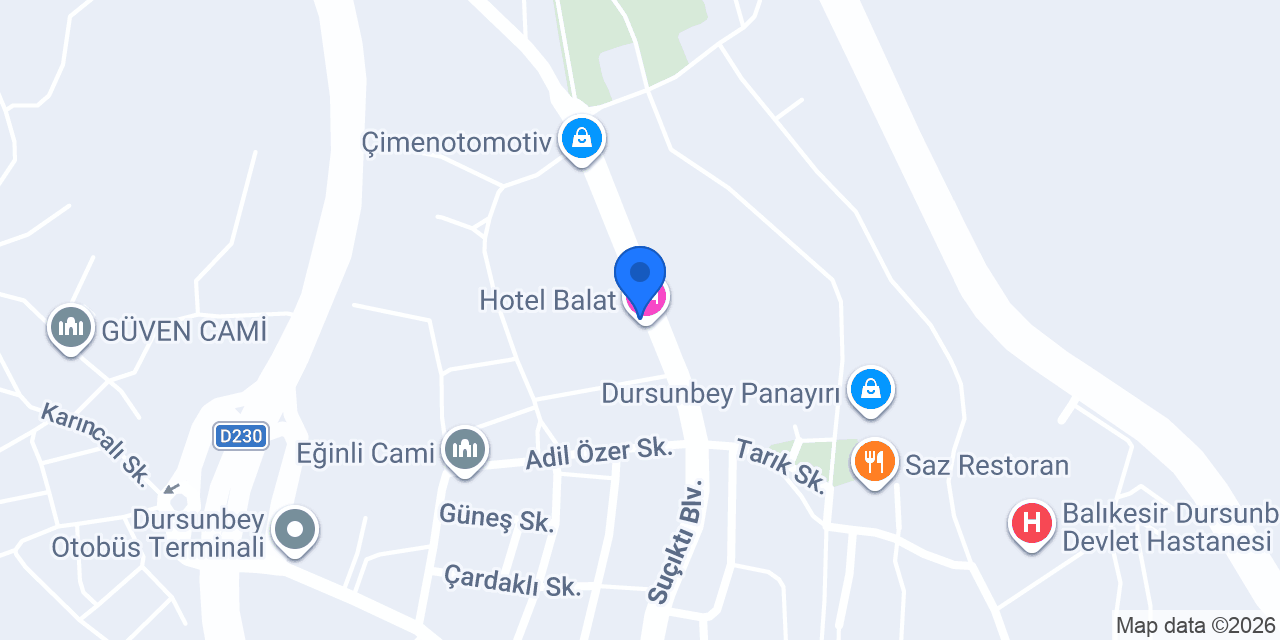KAFE BALAT konumu