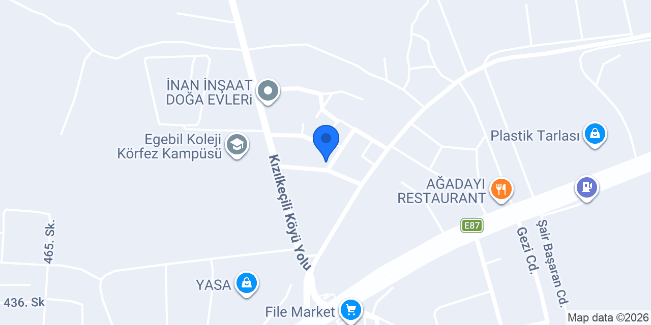 Akçay Organik Ürünler konumu