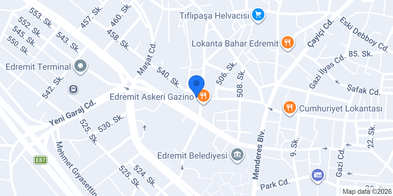 Efsane döner konumu