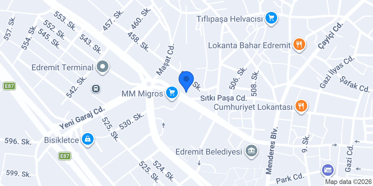 Pırlanta İnşaat konumu