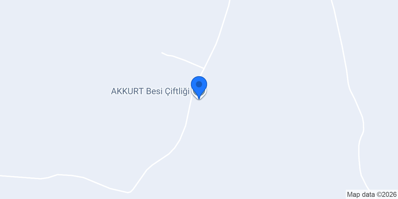 AKKURT Besi Çiftliği konumu
