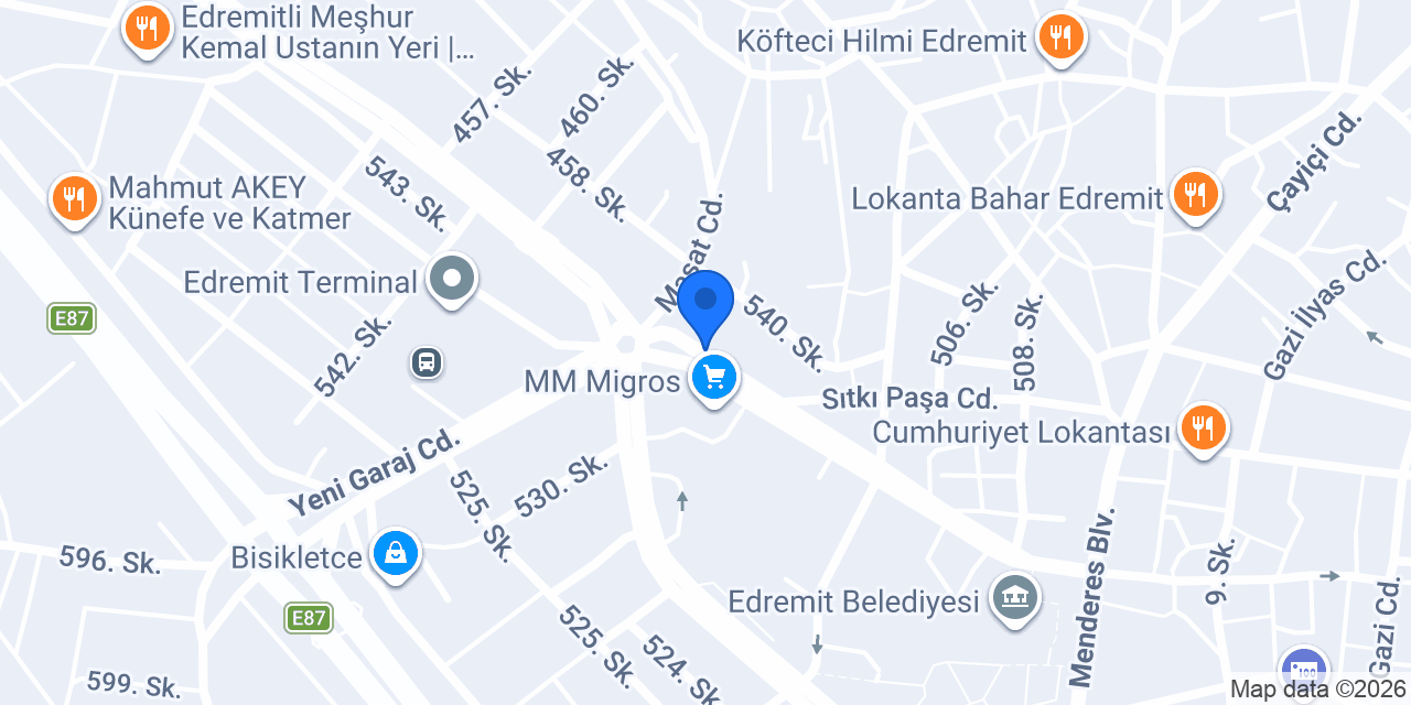 Efe Av konumu