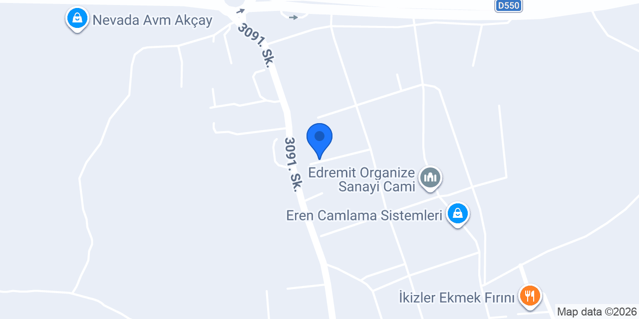 Ege Ulaşım - Edremit Acentesi konumu