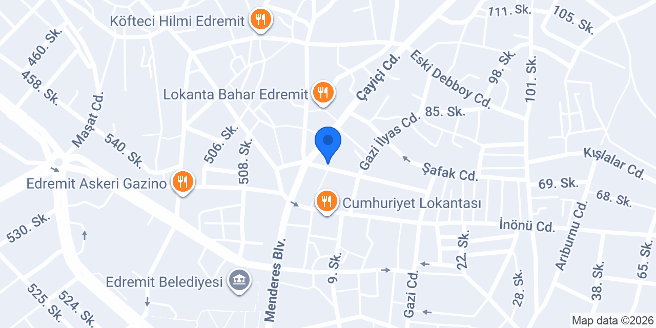Meydan Eczanesi Edremit konumu