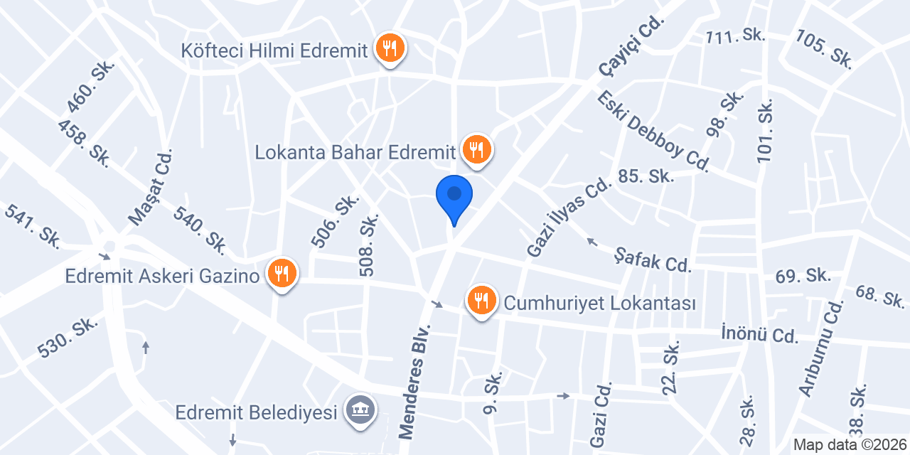 Levent Parfümeri konumu