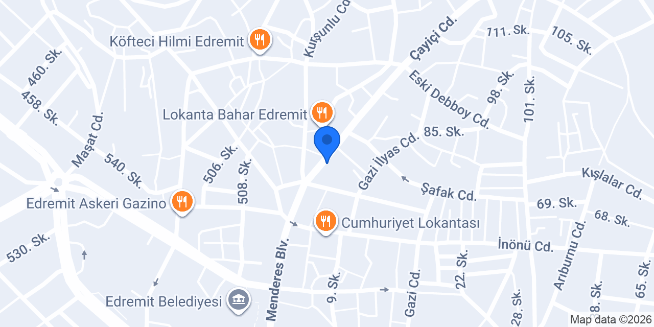Saadet Eczanesi konumu