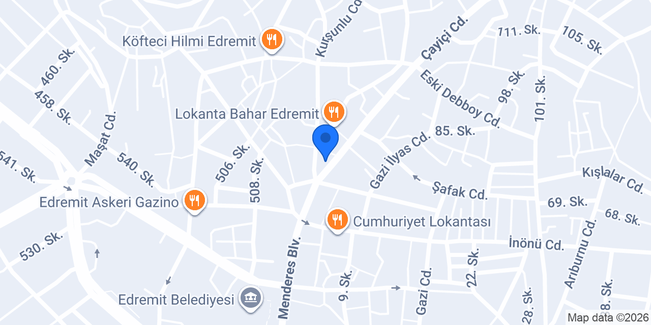 Toksöz Sigorta konumu