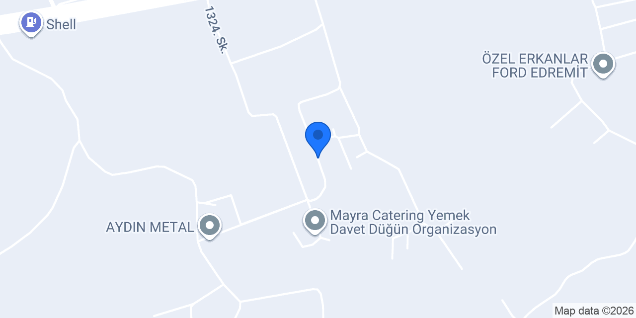 Ercam Isıcam Sistemleri konumu
