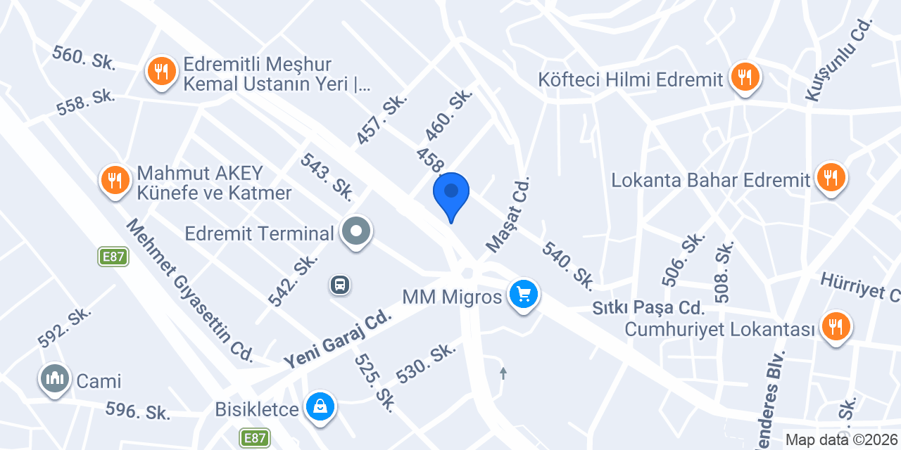 Gülen Elektrik konumu