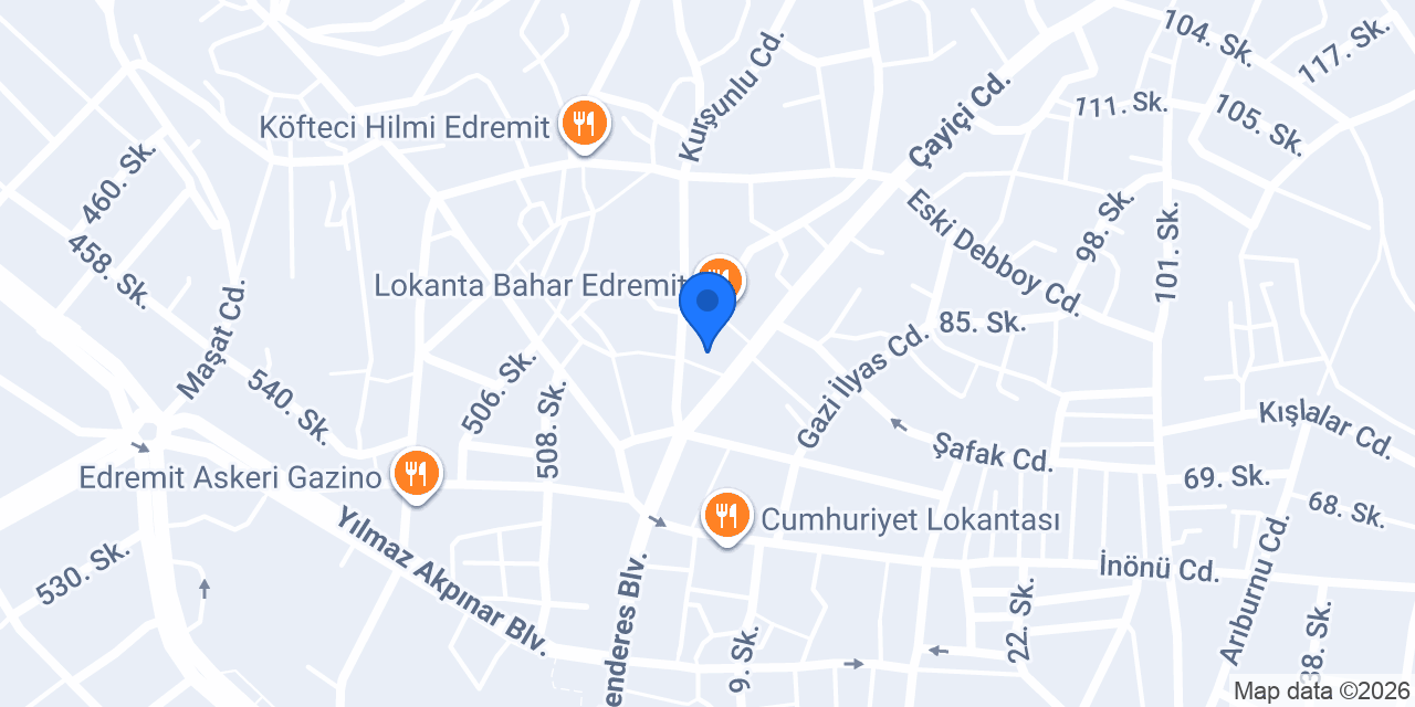Emir Elektronik Edremit konumu