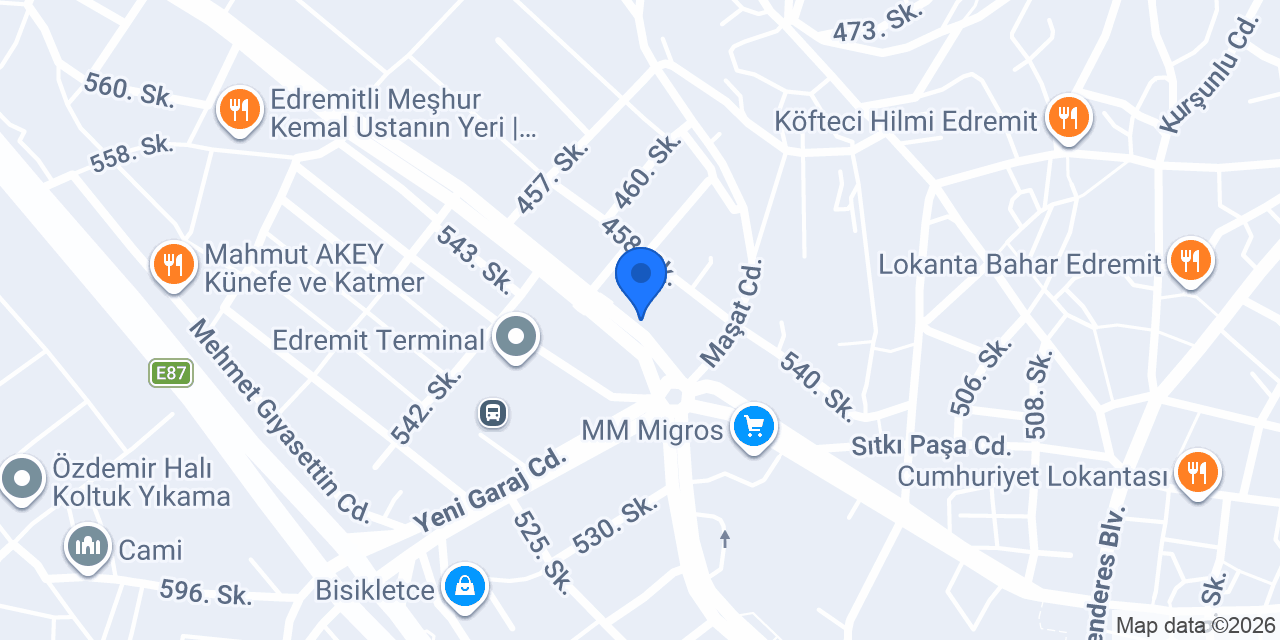 Edremit Net Optik konumu