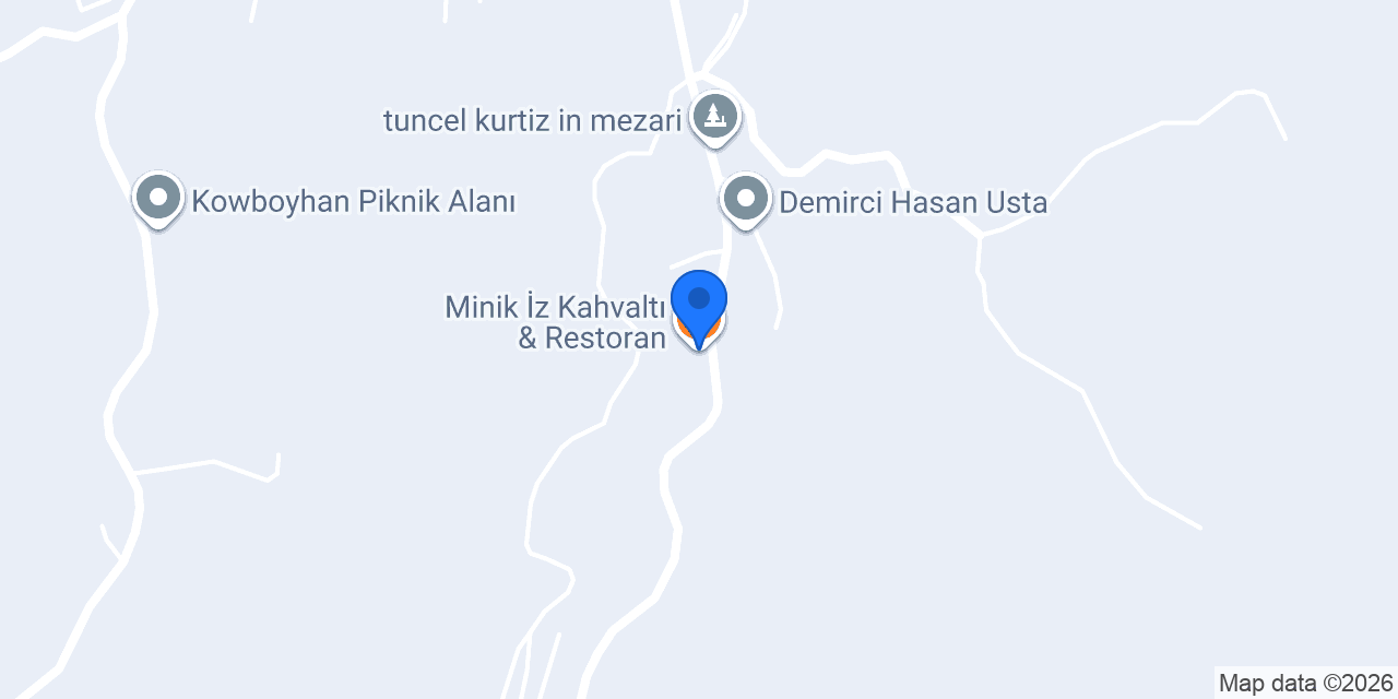 Minik İz Kahvaltı & Restoran konumu