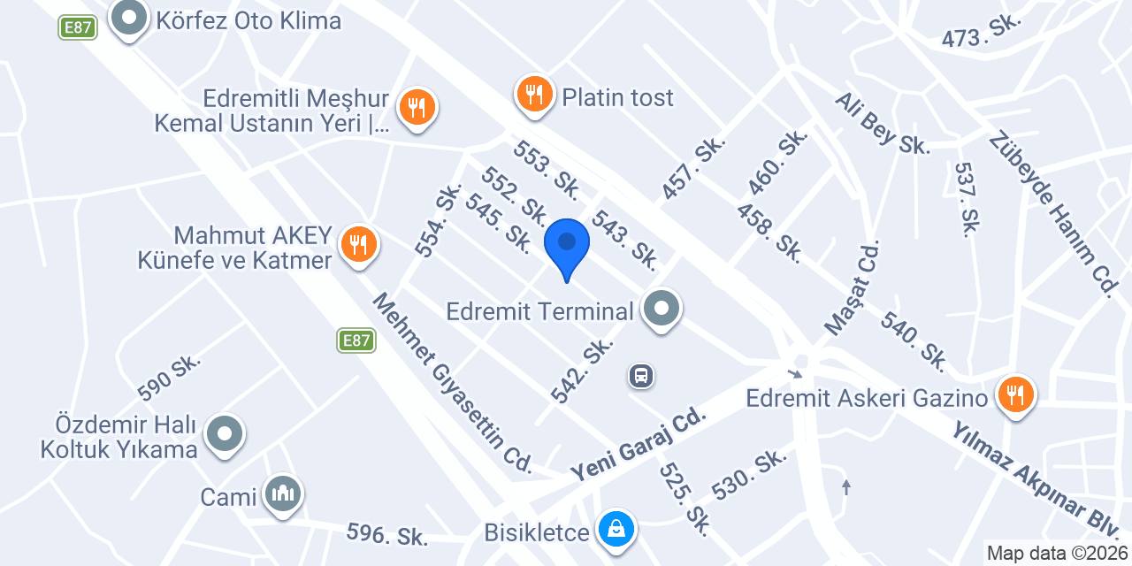 KAMİL SUNTA MDF MOBİLYA AKSESUARLARI konumu